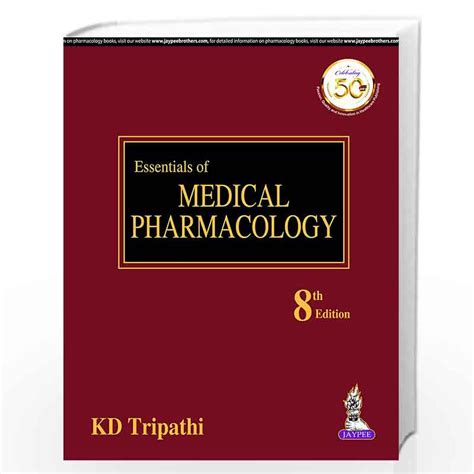 kd tripathi pharmacology|kd tripathi pharmacology book price.